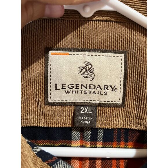Legendary Whitetails Buck Camp Flannel Shirt - Size XXL - Picture 3 of 5